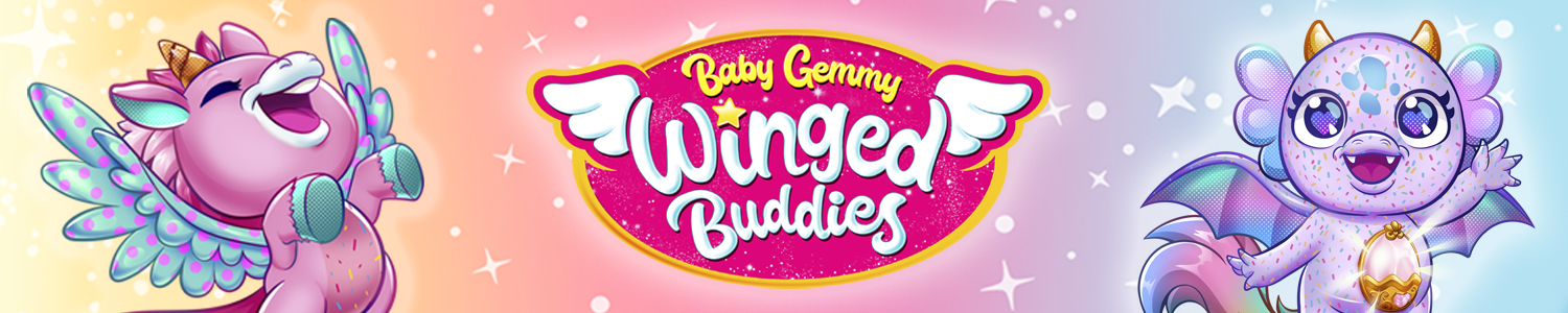BABY GEMMY WINGED BUDDIES banner