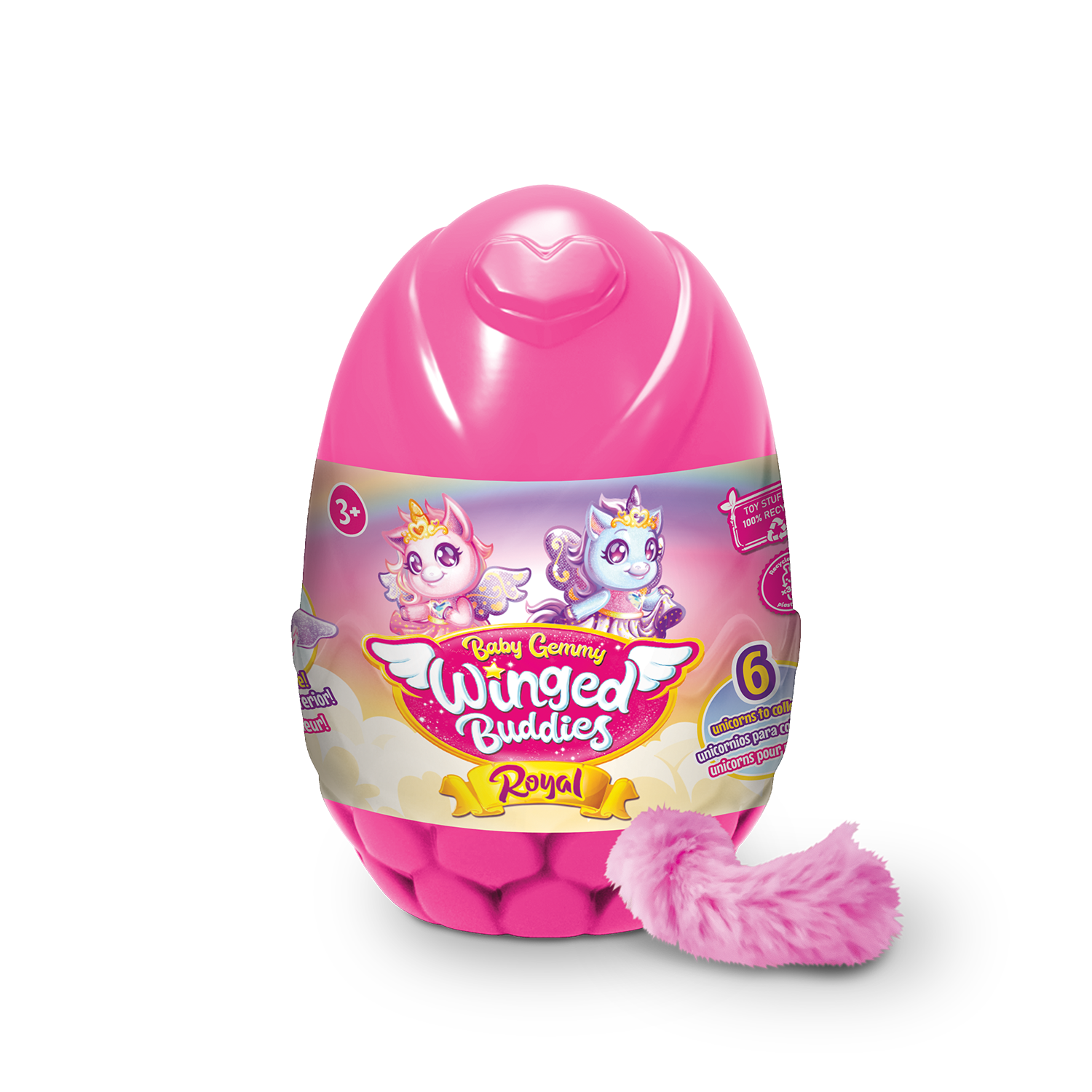 GD039D1 - BABY GEMMY ROYAL UNICORN SURPRISE CDU 12